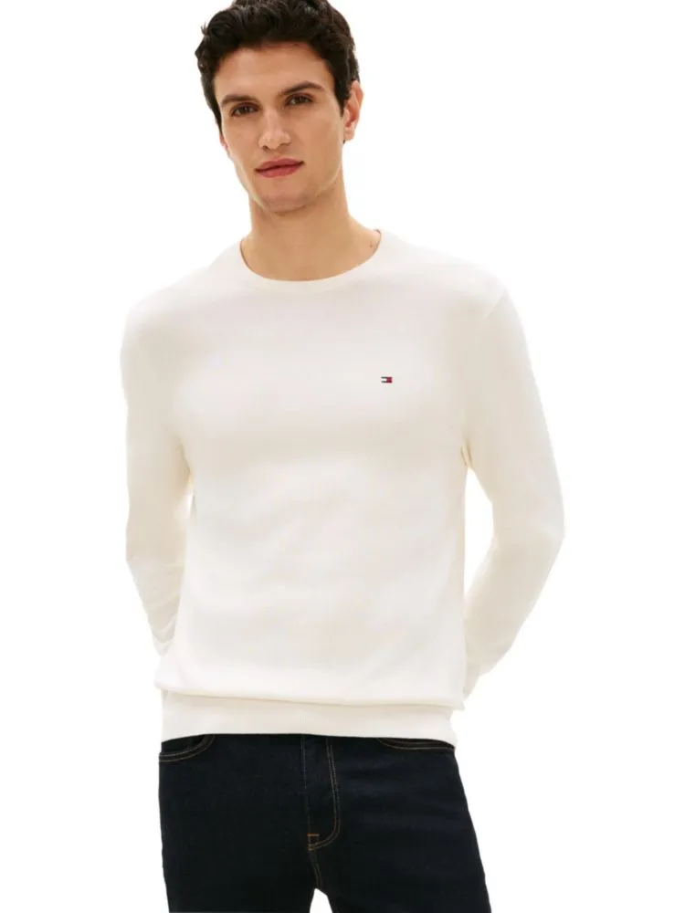 Suéter Tommy Hilfiger de Algodón con Cuello Redondo