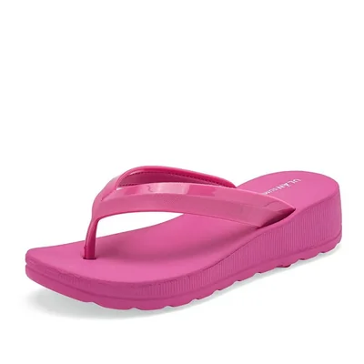 Top Moda sandalia impermeable para mujer fucsia cod 141422-E