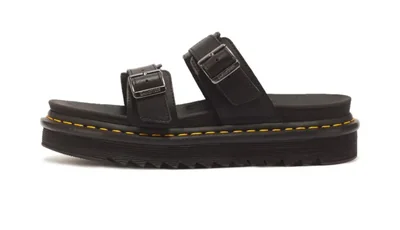 Sandalia Dr. Martens 7UK Athena Negra de Cuero PU