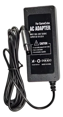 Ac Adaptador Gamecube Original Eliminador Gc Servitae