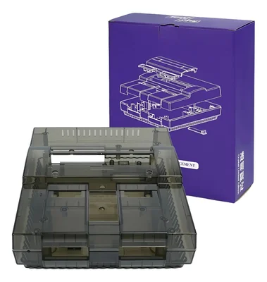 Snes Personalizado Cambia Tu Carcasa Transparente Con Estilo