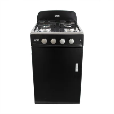 Estufa de Gabinete Super Flama ANA GAB 4 Quemadores Negro ORTY-END