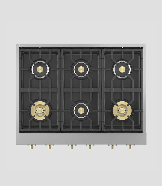 Parrilla a Gas LP 6 quemadores