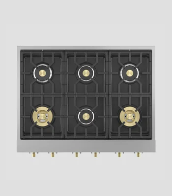 Parrilla a Gas LP 6 quemadores