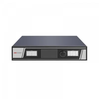 Controlador Hikvision DS-D42V24-H para Videowall LED, 24 Salidas RJ45, Resolución 13.27 MP