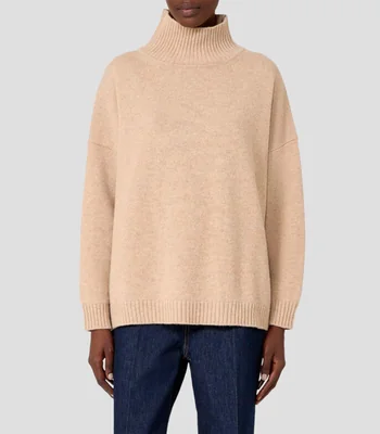 Suéter cuello alto Mujer