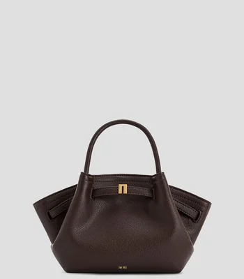 Bolsa tote lisa con detalle texturizado Mujer