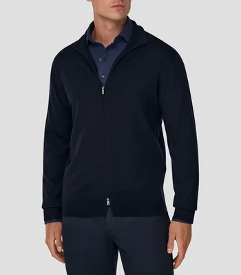 Suéter cuello alto liso Hombre