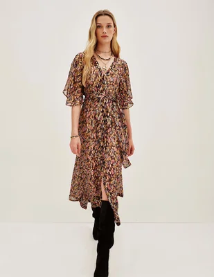 Vestido largo casual para mujer
