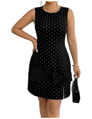 Vestido arriba rodilla cocktail para mujer