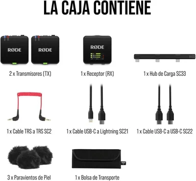 Micrófono Inalámbrico Compacto Rode Gen 3