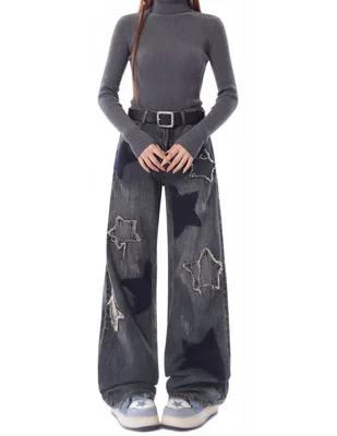 Jeans barrel para mujer