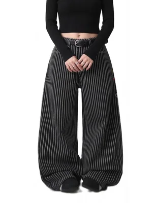 Jeans barrel para mujer