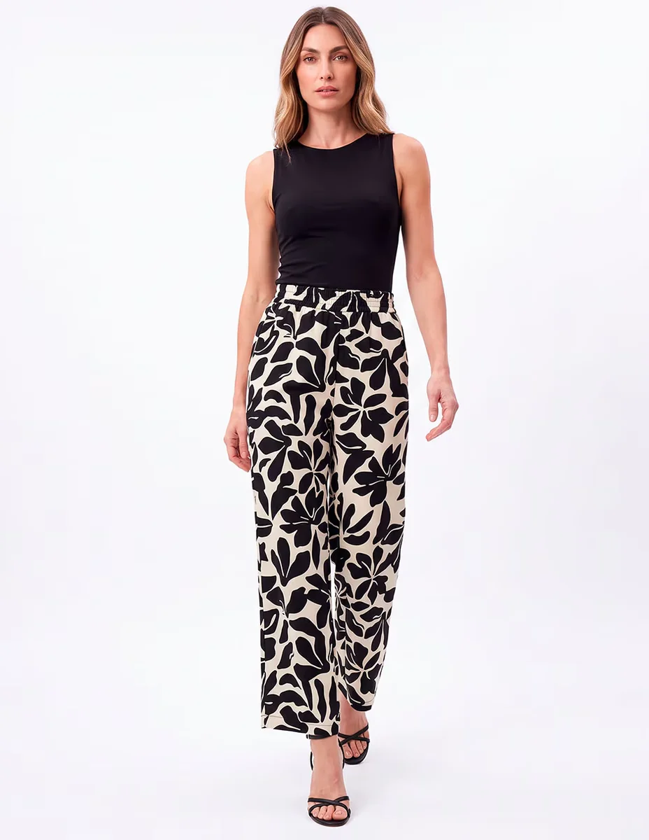 Pantalón wide leg para mujer