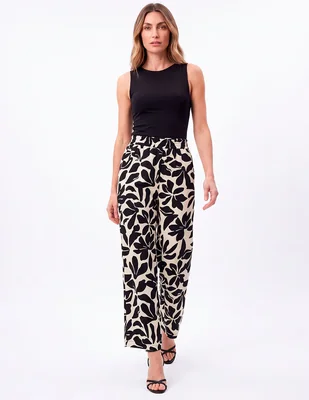 Pantalón wide leg para mujer