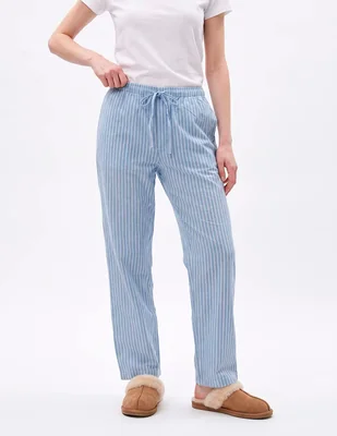 Pantalón pijama de algodón para mujer