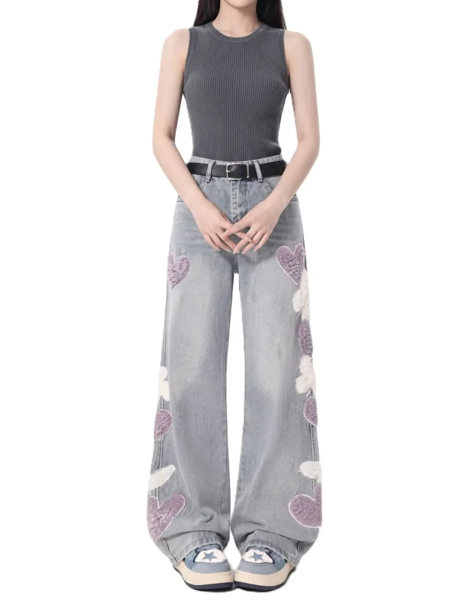 Jeans barrel para mujer