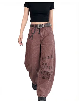 Jeans barrel para mujer