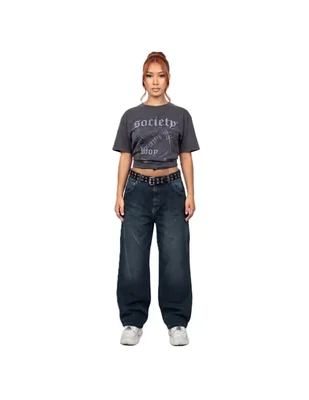 Jeans relaxed baggy para mujer