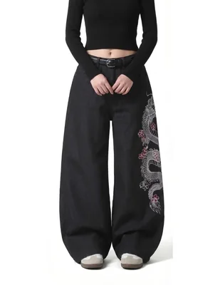 Jeans barrel para mujer