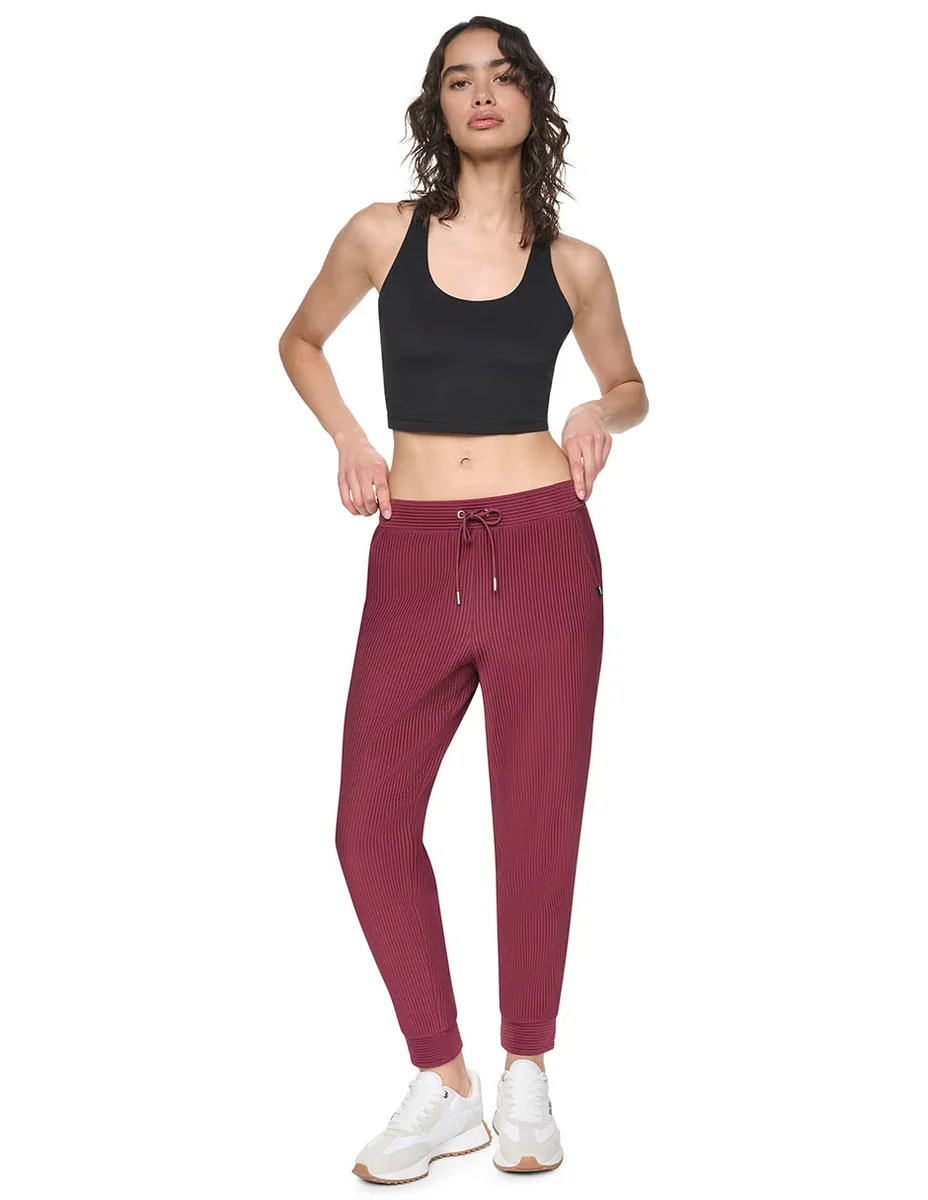 Pants regular con jareta para mujer