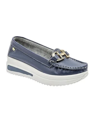 Zapato de piel para mujer