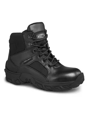Bota al tobillo de piel para mujer