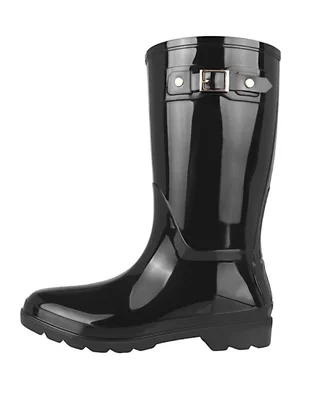 Bota para lluvia Media pierna de Sintético para mujer