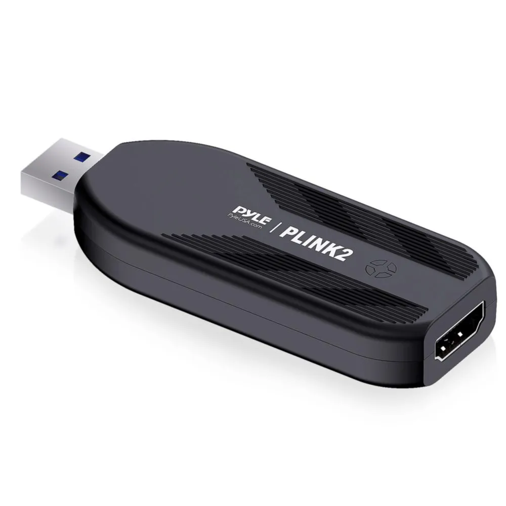 Tarjeta de captura HDMI Pyle 4K USB 3.1 PLINK 2