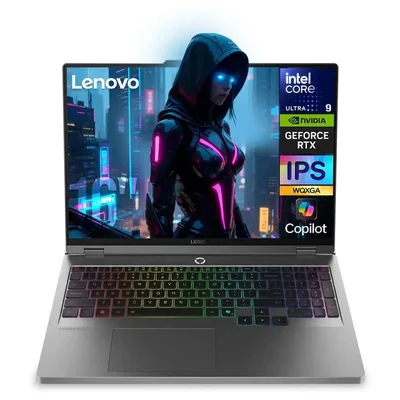 Laptop ia lenovo legion 5 rtx 5060 core ultra 9 64gb 1tb 16