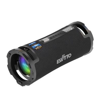 Bafle Portátil Bluetooth Con Ai Bass Woofer Y Luces Led