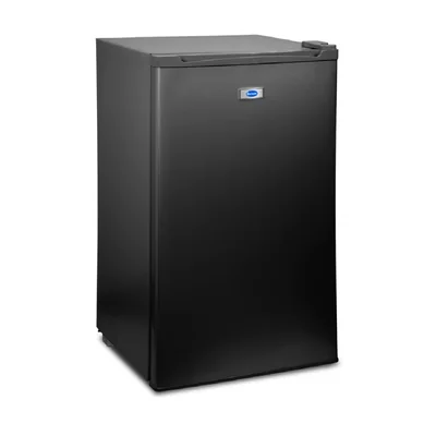 Frigobar Refrigerador Acero Inoxidable 91 Litros 3.2 Ft Negro