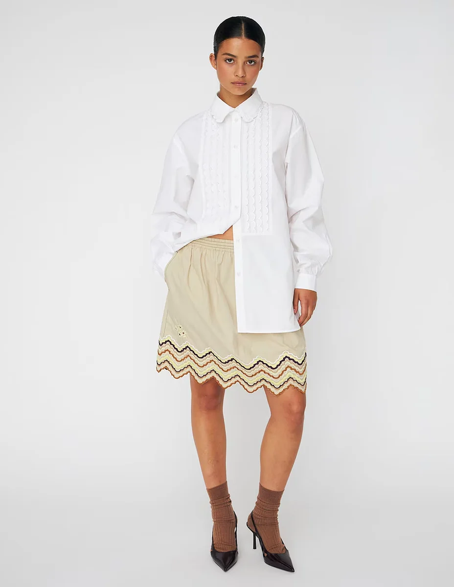 Camisa manga larga para mujer