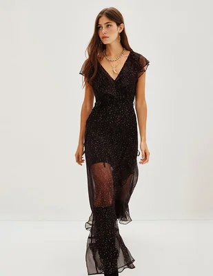 Vestido largo casual para mujer