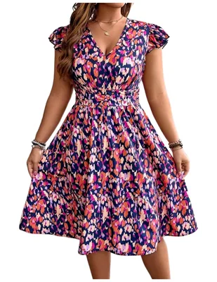 Vestido a la rodilla casual para mujer