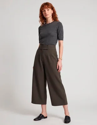 Pantalón amplio para mujer