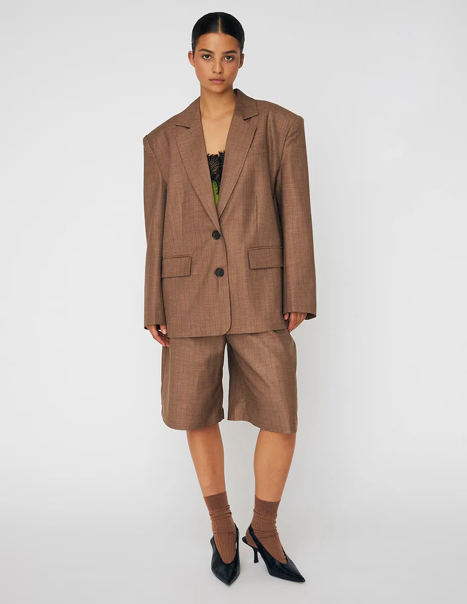 Saco sastreado casual para mujer