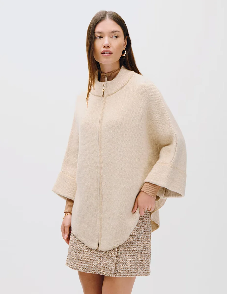 Suéter cuello alto para mujer