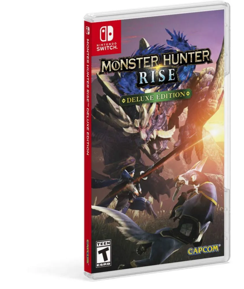 Videojuego Capcom Monster Hunter Rise Edición Deluxe Nintendo Switch