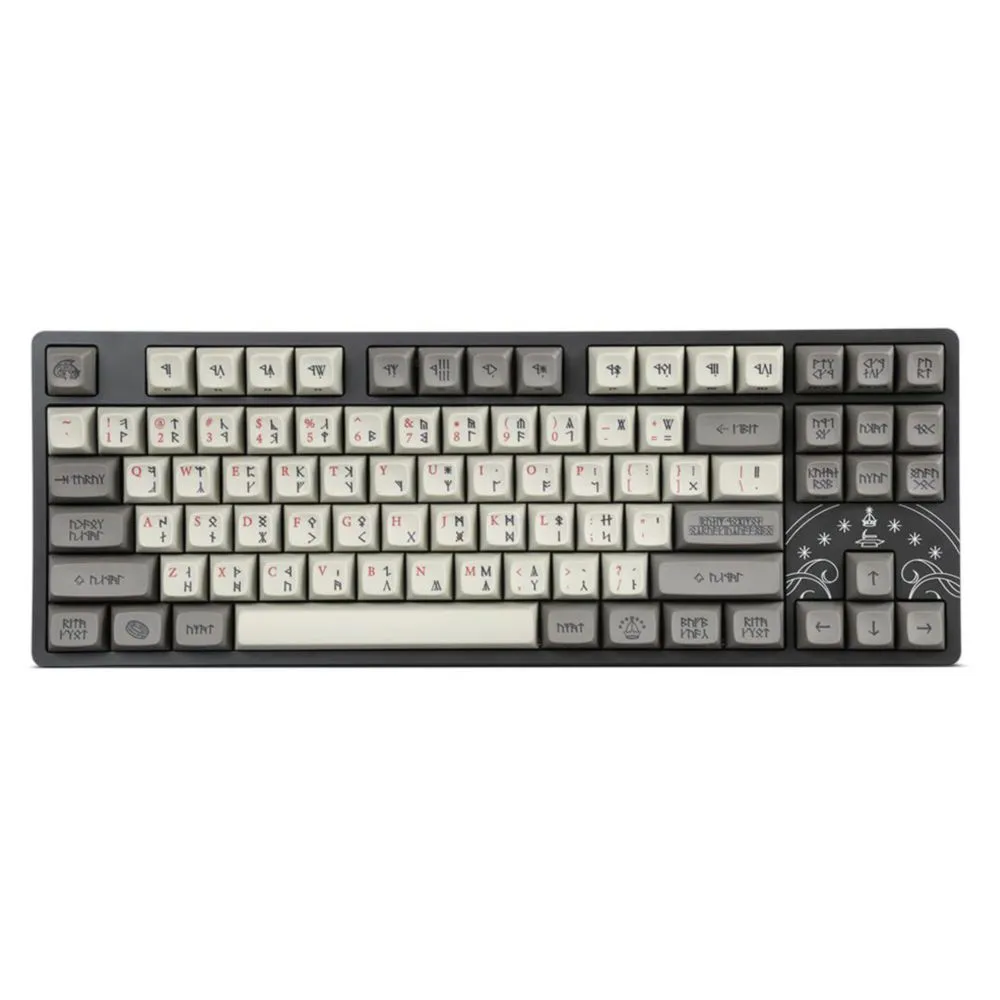 Teclado mecánico DROP El Señor de los Anillos Dwarvish TKL