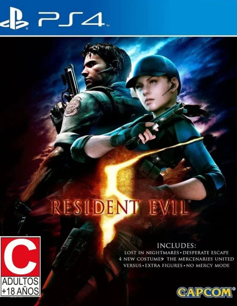 PS4 Juego Resident Evil 5