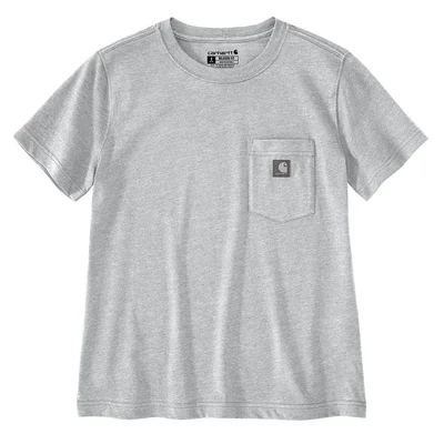 Camiseta relajada Irvine para mujer de Carhartt gris jaspeado talla grande