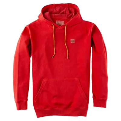 Sudadera con capucha Field & Stream talla S color rojo vintage