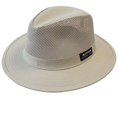 Sombrero Panama Jack Safari de 6 cm de ala UPF 50+ Beige
