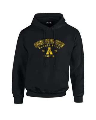 Sudadera con capucha SDI Appalachian State talla pequeña negra 227 g