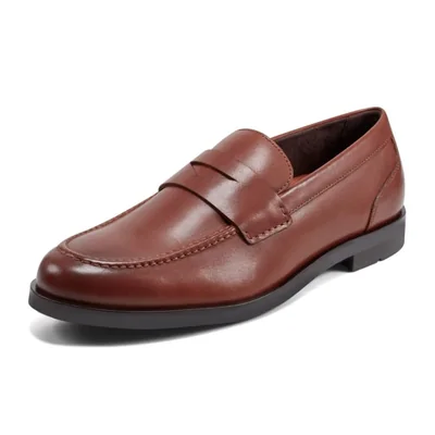Zapatos Rockport Soren de Cuero Natural Oscuro 29 cm