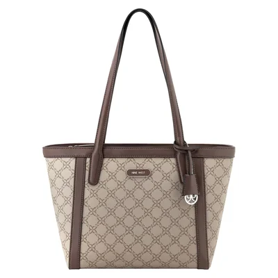 Bolsa Tote Café Medio Nine West para Mujer