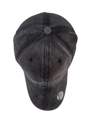 STB Star Box Caps Gorra Trucker con Malla Efecto Desgastado
