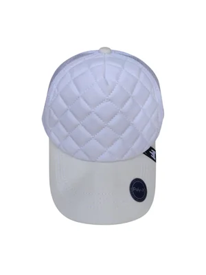 Gorra Trucker Acolchada Blanca STR CAPS Poly-X