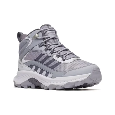 Tenis Bota de Hiking Impermeable Merrell Gris para Mujer